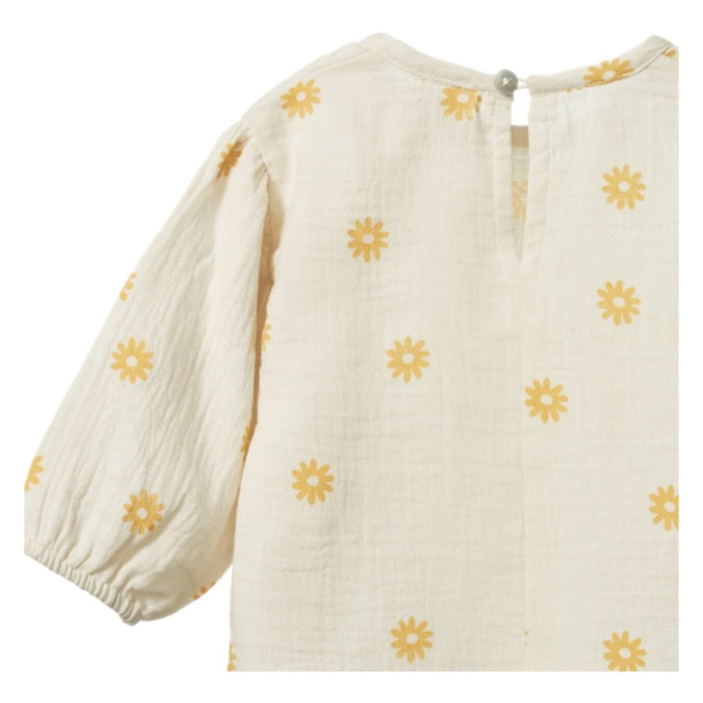 Nature Baby 6-12 Months to 5 Years Elodie Blouse - Chamomile Natural