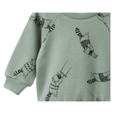 Nature Baby 6-12 Months to 5 Years Emerson Sweater - Raccoon Rhapsody