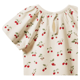 Nature Baby 6-12 Months to 5 Years Faye Tee - Strawberry Blush