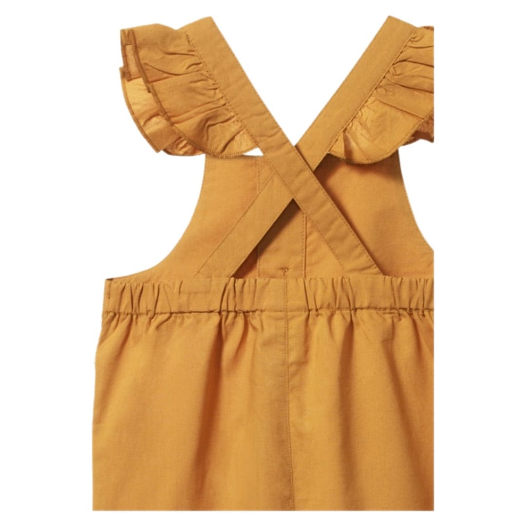 Nature Baby 6-12 Months to 5 Years Orchard Overalls - Straw
