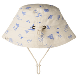 Nature Baby Medium, Large Bucket Sunhat - Atlantic