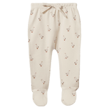 Nature Baby Newborn to 6-12 Months Footed Rompers - Goosey