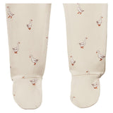 Nature Baby Newborn to 6-12 Months Footed Rompers - Goosey