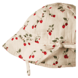 Nature Baby Small to Large Muslin Sunhat - Strawberry Blush