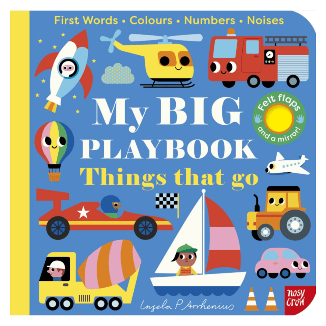 Nosy Crow 6 Months Plus My Big Playbook: Things That Go - Ingela P Arrhenius