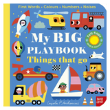Nosy Crow 6 Months Plus My Big Playbook: Things That Go - Ingela P Arrhenius