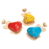 Plan Toys 12 Months Plus Fish Castanet Blue