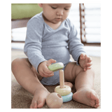 Plan Toys 12 Mths Plus First Stacking Ring Pastel