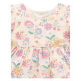 Pure Baby 0-3 Months to 5 Years Floral Linen Blend Dress - Mexican Floral