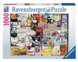 Ravensburger 12 Plus 1000 Pc Puzzle - Wine Labels