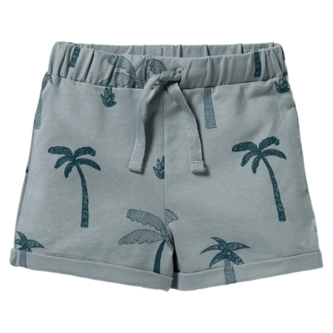 Wilson & Frenchy 0-3 Months to 18-24 Months 0-3M Shorts - Palm Days
