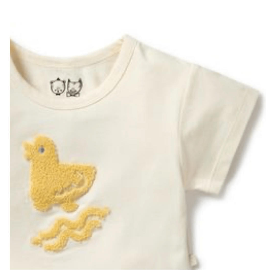 Wilson & Frenchy 3-6 Months to 18-24 Months Short Sleeve Tee - Quack