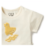 Wilson & Frenchy 3-6 Months to 18-24 Months Short Sleeve Tee - Quack