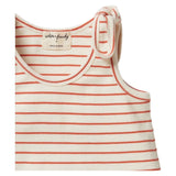 Wilson & Frenchy 3-6 Months to 18-24 Months Tie Singlet - Petit Rouge