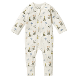 Wilson & Frenchy Newborn to 6-12 Months Zipsuit with Feet - Petit Garden