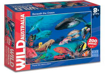 200 Pc Puzzle - Wild Australia, Beneath the Ocean