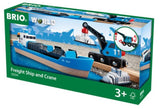 Freight Ship and Crane