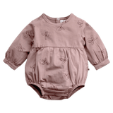Burrow & Be 0-3 Months to 1 Yr Milly Romper - Magnolia