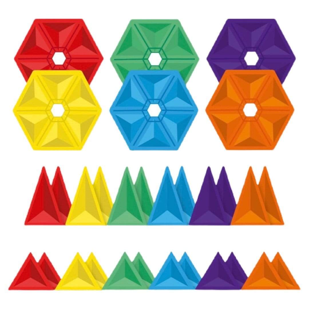 Connetix 3 Plus 30 Piece Geometry Pack