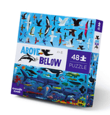 Crocodile Creek 4 Plus 48 Pc Puzzle Above & Below - Sea & Sky