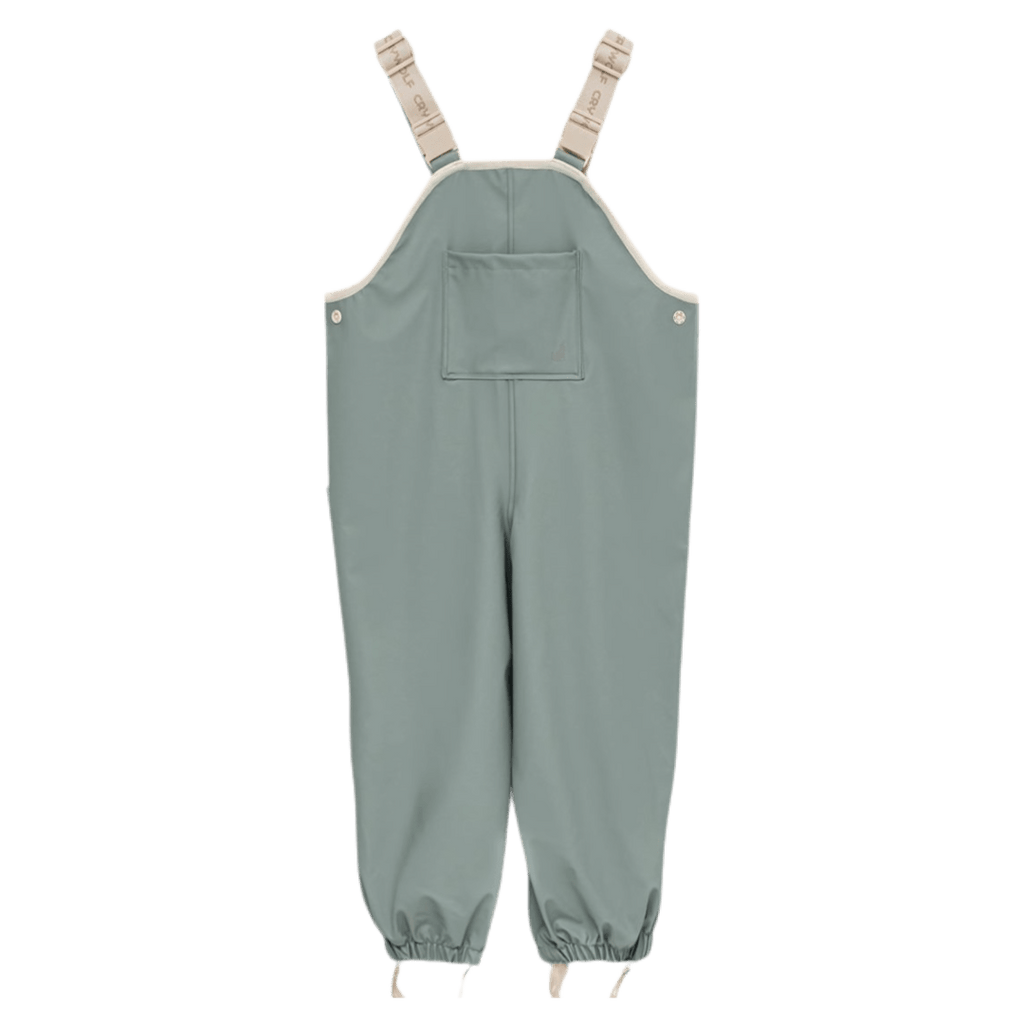 Crywolf Size 1 to 6 Years 1 Rain Overalls - Moss
