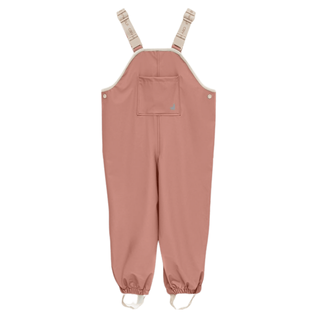 Crywolf Size 1 to 6 Years 1 Rain Overalls - Wild Rose