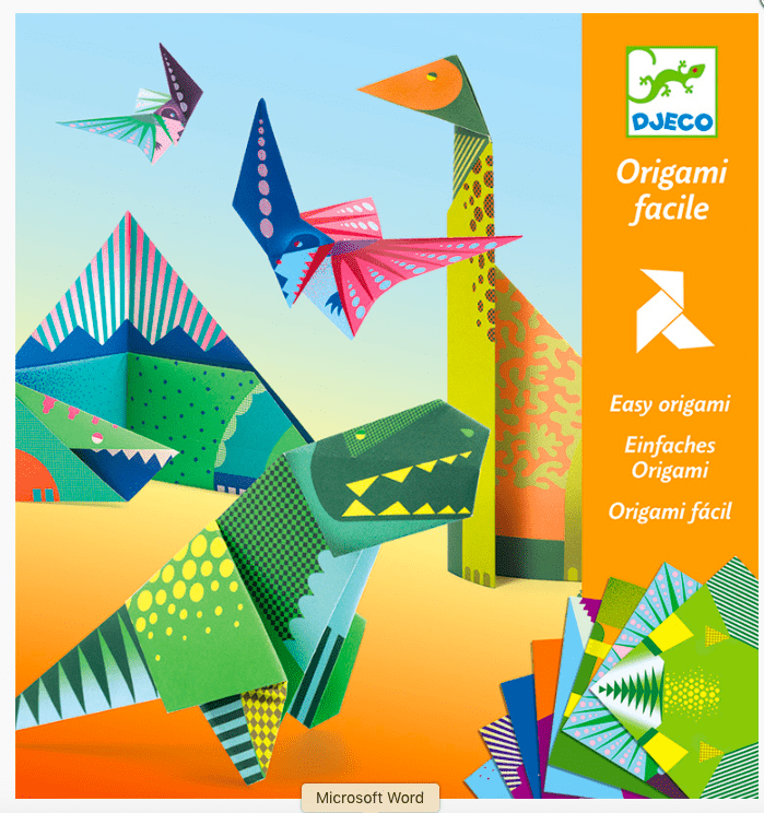 Origami - Dinosaur