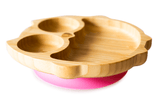 Eco Rascals 6 Mths Plus Pink Owl Plate