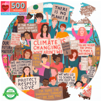 500 Pc Round Puzzle - Climate Action