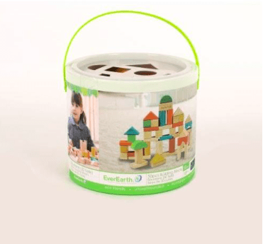 50 Piece Building Blocks in Tub