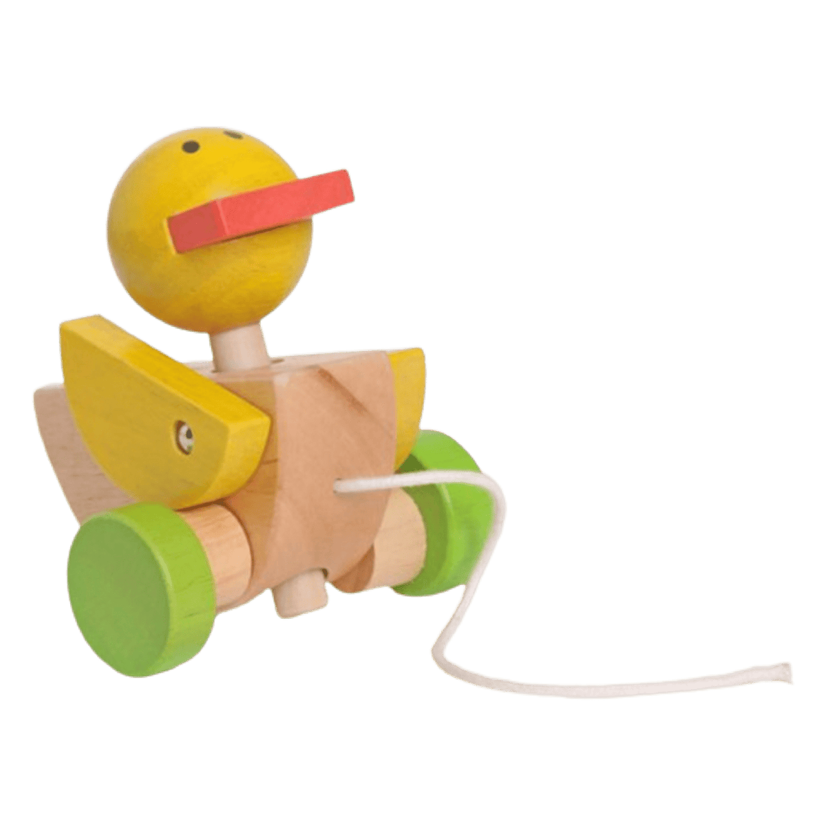 EverEarth Pull-along Duck EE32587 Pull-along Duck In Legno Per Bambini Dai 18 Mesi In Su