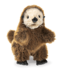 Folkmanis 3 Plus Hand Puppet - Animal - Baby Sea Otter