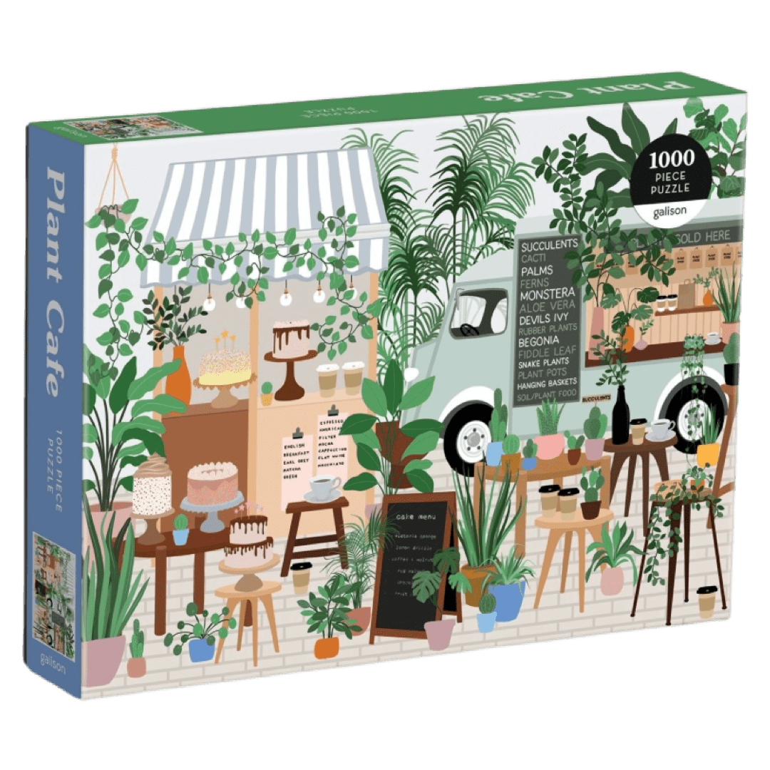 Galison 12 Plus 1000 Pc Puzzle - Plant Cafe