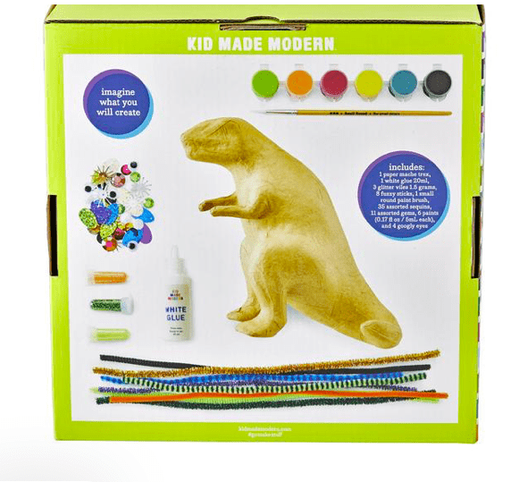 Kid Made Modern 6 Plus Paper Mache T-Rex Kit