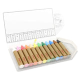 Kitpas 3 Plus Large Stick Crayons 12 Colours
