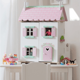 Le Toy Van 3 Plus Daisylane Sweetheart Cottage with Furniture