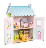 Daisylane Blue Bird Cottage with Furniture