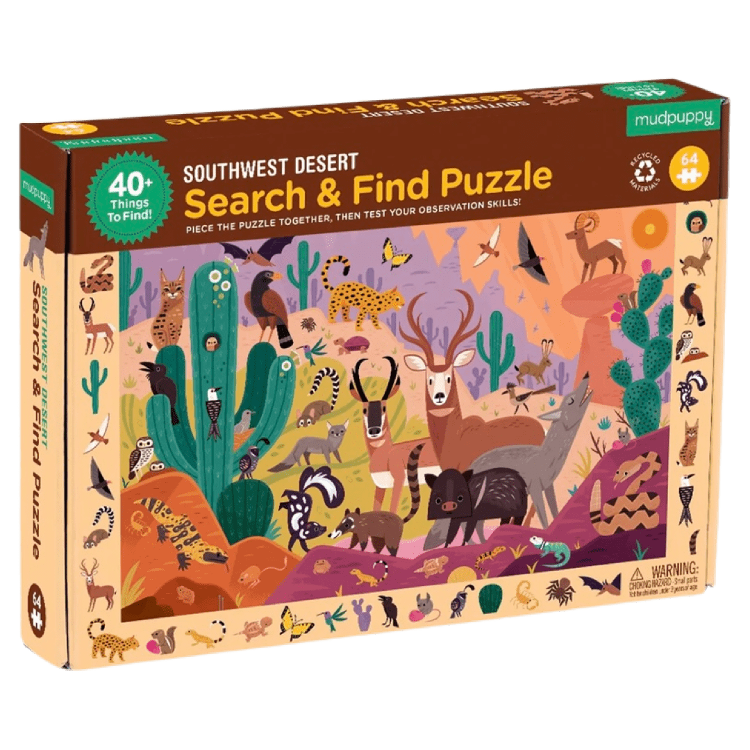 Mudpuppy 4 Plus 64 Search & Find - Southwest Desert