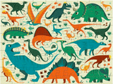 Mudpuppy 6 Plus 100pc Double-Sided Puzzle - Dinosaur Dig