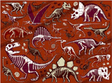 Mudpuppy 6 Plus 100pc Double-Sided Puzzle - Dinosaur Dig