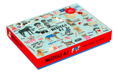 Mudpuppy 8 Plus 1000 Pc Puzzle - Hotdogs A-Z