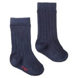 Nature Baby 0-6 Months to 4 Yrs 0-6M Cotton Rib Socks - Navy