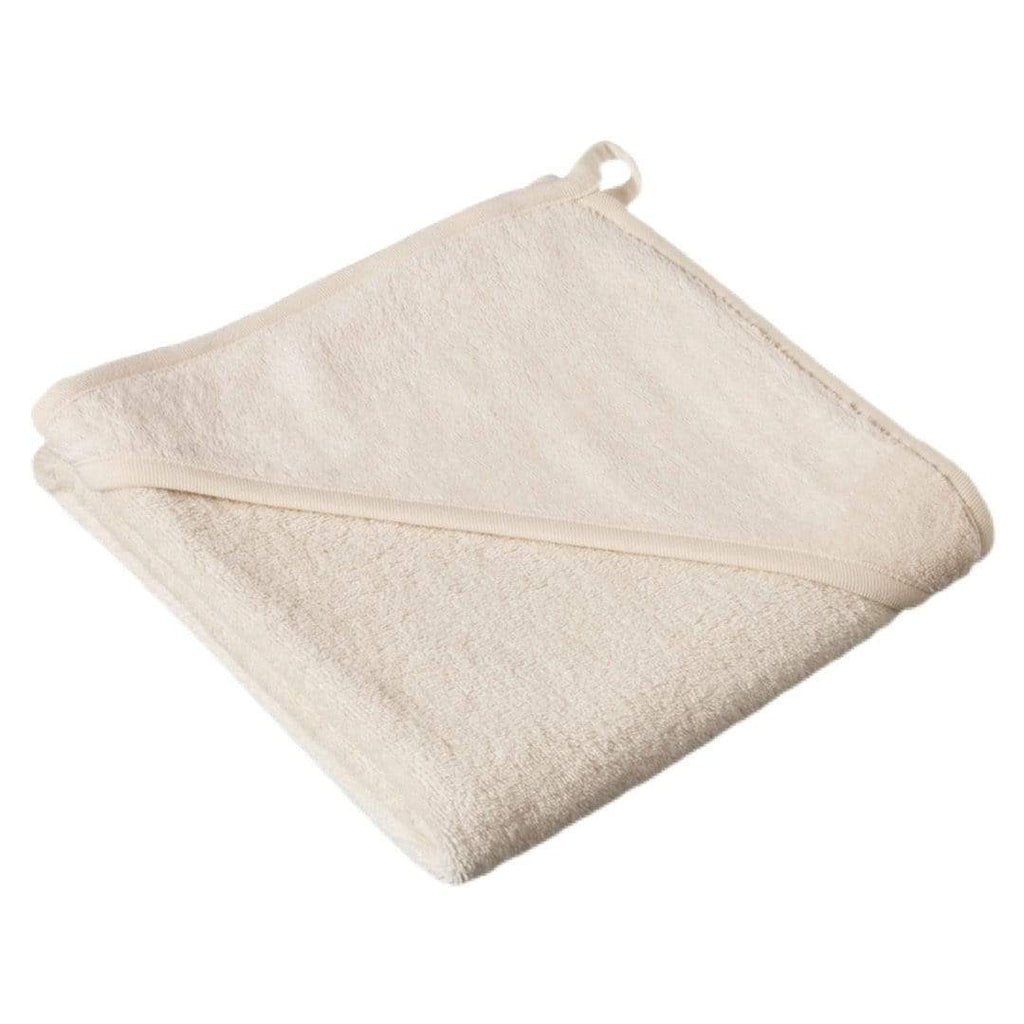 Nature Baby Birth Plus Hooded Bath Towel, Cotton - Natural