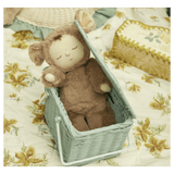 Olli Ella 2 Plus Rattan Piki Basket - Vintage Blue