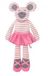 Ballerina Mouse Plush Toy