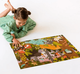 Floor Puzzle 24 Pieces - Woodland