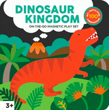 Petit Collage 3 Plus Magnetic Play Set - Dinosaur Kingdom