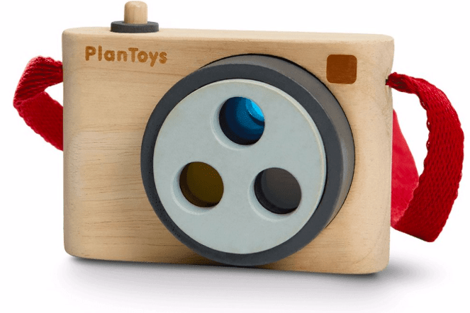 Plan Toys 3 Plus Coloured Snap Camera
