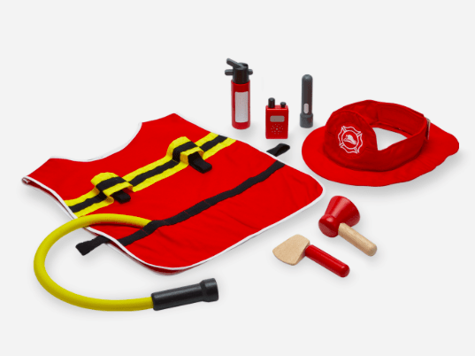 Plan Toys 3 Plus Fire Fighter Play Set