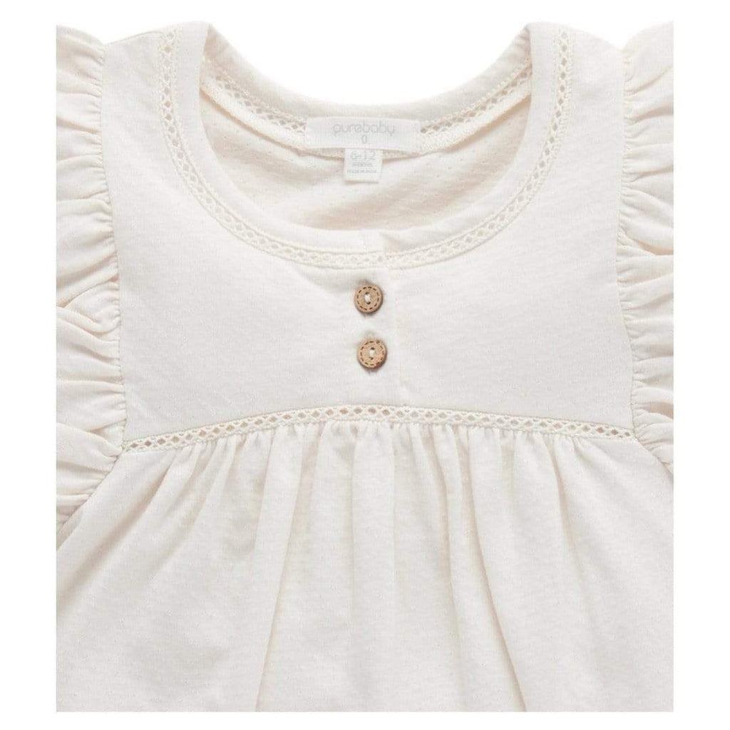Pure Baby 0 to 5 Butterfly Top - Cloud